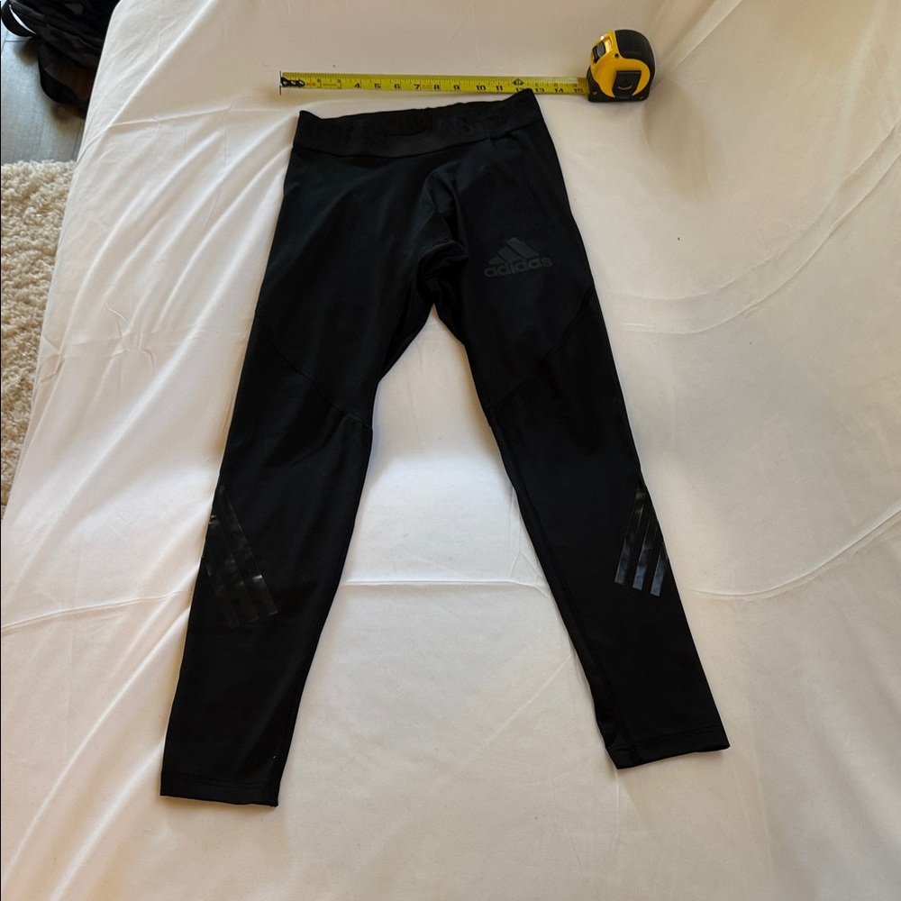 Adidas Men's Black Performance Leggings
